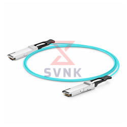 400G Active Optical Cable (AOC) QSFP-DD to QSFP-DD OM3 Cable