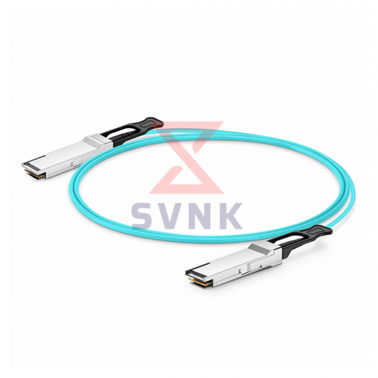 400G Active Optical Cable (AOC) QSFP-DD to QSFP-DD OM3 Cable