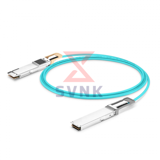 400G Active Optical Cable (AOC) QSFP112 to QSFP112 OM3 Cable