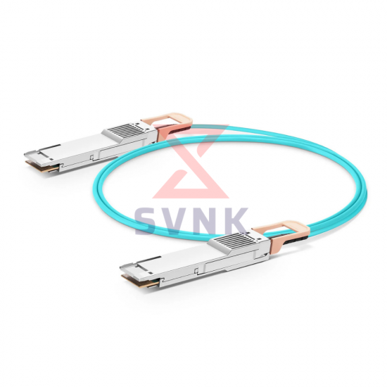 400G Active Optical Cable (AOC) QSFP56-DD to QSFP56-DD OM3 Cable