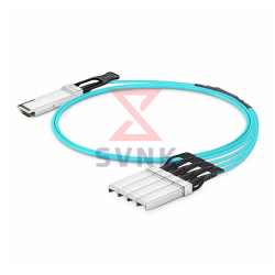 40G to 4x10G Breakout Active Optical Cable (AOC) QSFP+ to 4xSFP+ OM3 Cable