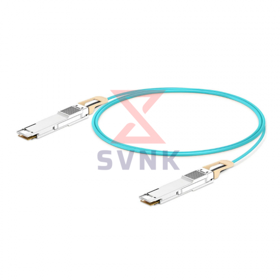 800G Active Optical Cable (AOC) QSFP-DD to QSFP-DD OM4 Cable